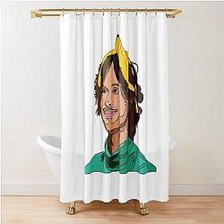 Matthew Gubler Banana Head Shower Curtain