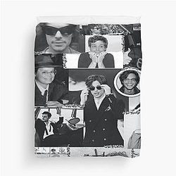 Matthew Gubler B&W Duvet Cover