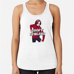 Goofy Gublers - Matthew Gray Gubler Racerback Tank Top