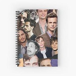 Matthew Gray Gubler Spiral Notebook