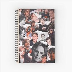 Matthew Gray Gubler Spiral Notebook