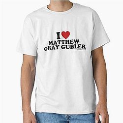 I Love Matthew Grey Guber Classic T-Shirt