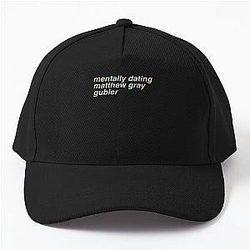 Love Funny Man Mentally Dating Matthew Gubler Gifts For Everyone Baseball Cap