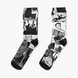 Matthew Gubler Collage Socks