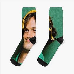 Matthew Gubler with a Banana Sock