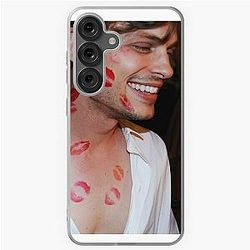 Matthew Gray Gubler Kisses Samsung Case