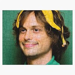 Matthew Gubler with a Banana Puzzle