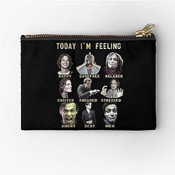 Spencer Reid - Matthew Gray Gubler Funny Feelings Gold Zipper Pouch
