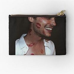 Matthew Gray Gubler Lipstick Stains Zipper Pouch