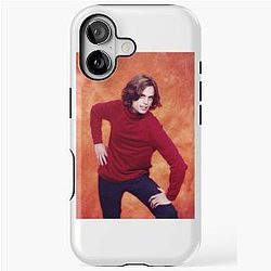 Matthew Gray Gubler Red Shirt Pose iPhone Case