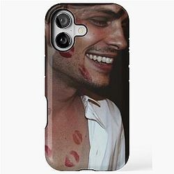 Matthew Gray Gubler Lipstick StainsiPhone Tough Case