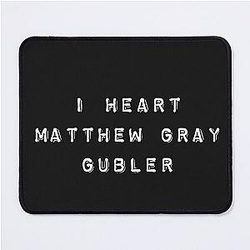 I Heart Matthew Gubler Mouse Pad