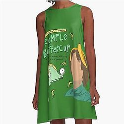 Matthew Gray Gubler Rumple Buttercup A-Line Dress