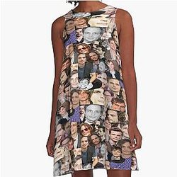 Matthew Gubler A-Line Dress