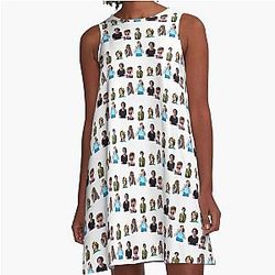 Matthew Gray Gubler Design A-Line Dress