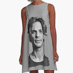 Matthew Gubler  A-Line Dress