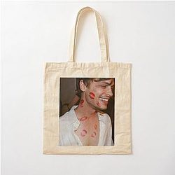 Matthew Gray Gubler Kisses Cotton Tote Bag