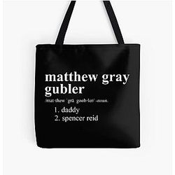 Matthew Gray Gubler Tote Bag