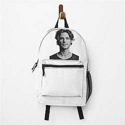 Matthew Gubler Modeling a Backpack