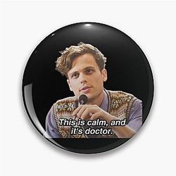 Calm And Doctor Matthew Gubler Pin