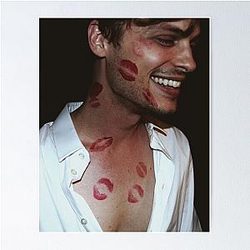 Matthew Gray Gubler Lipstick Stains Poster