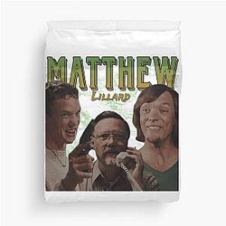 Matthew Lillard Scream Tribute T-Shirt Horror Fans Gift Movie Lovers Duvet Cover