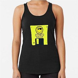 Hack The Planet Matthew Lillard Racerback Tank