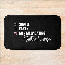 Mentally Dating Matthew Lillard Bath Mat