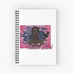 Matthew Lillard Spiral Notebook
