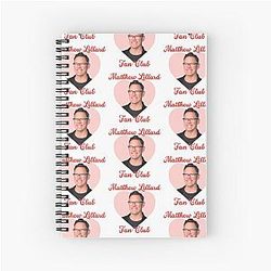 Matthew Lillard Fan Club Notebook