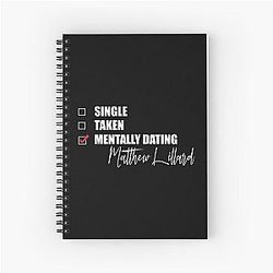 Mentally Dating Matthew Lillard Notebook