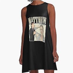 MATTHEW LILLARD RETRO DESIGN A-Line Dress