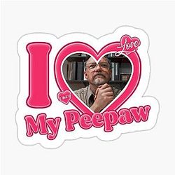 William Afton Matthew Lillard I Love My Grandfather Meme Sticker