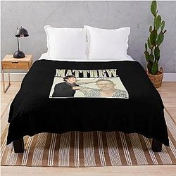 Matthew Lillard Retro Throw Blanket