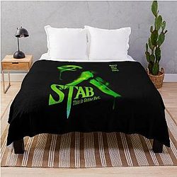 Stab Based on a True Story Matthew Lillard Throw Blanket