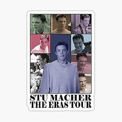 Matthew Lillard Stu Macher Retro Sticker