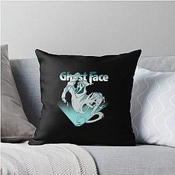 Ghost of Scream Matthew Lillard Throw Pillow