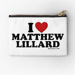 I Love Matthew Lillard Design Zipper Pouch
