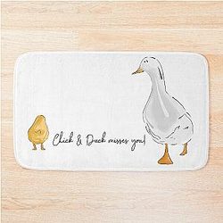 Matthew Perry, Chick and Duck miss you Bath Mat