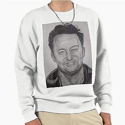 Matthew Perry Portrait Pullover Sweatshirt