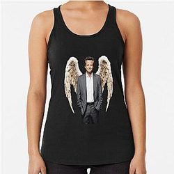 Matthew Perry Angel Racerback Tank Top