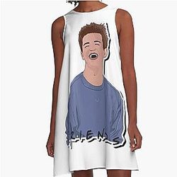 Matthew Perry A Line Dress