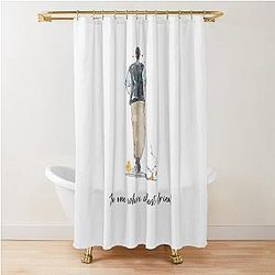 Matthew Perry Chandler Bing Shower Curtain