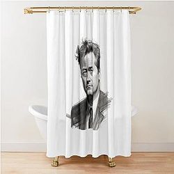 Matthew Perry Sketch Shower Curtain