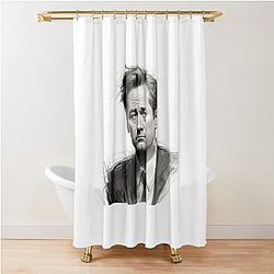 Matthew Perry Poster Shower Curtain
