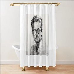Matthew Perry Sketch Shower Curtain