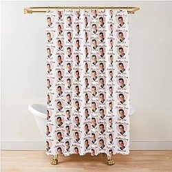 Matthew Perry Fan Shower Curtain