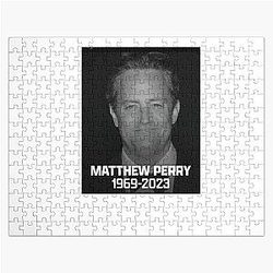 RIP Matthew Perry Chandler Bing Jigsaw Puzzle