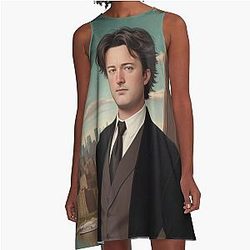 Renaissance painting style A-Line Dress