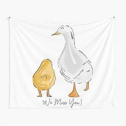 Matthew Perry, RIP - Chick and Duck tapestry